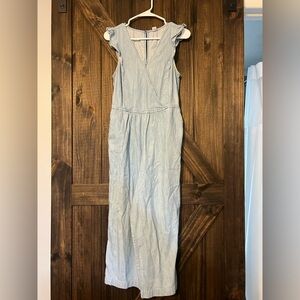 Old Navy Light Blue Denim Romper